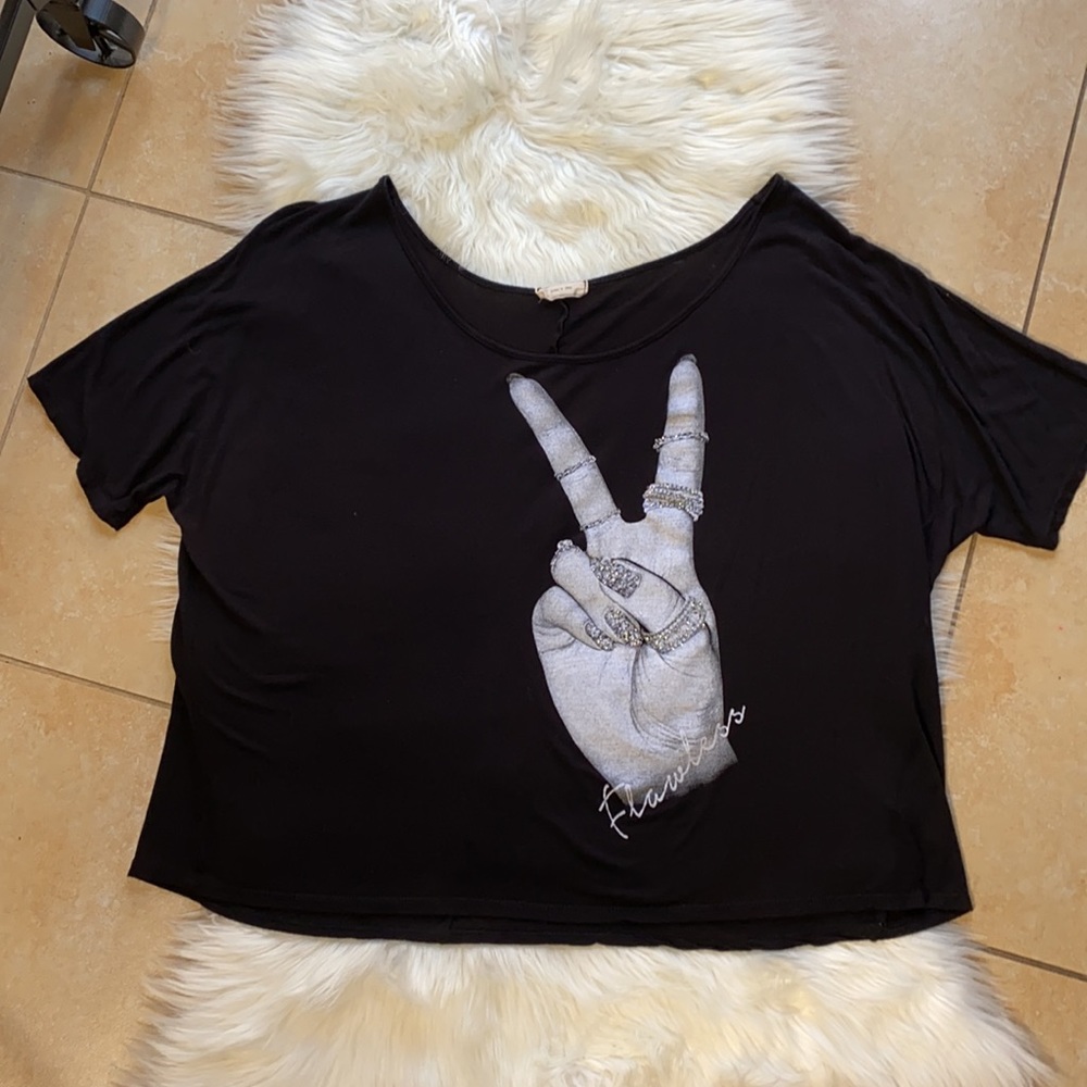 FLAWLESS Women’s black top 2XL - Picture 4 of 6